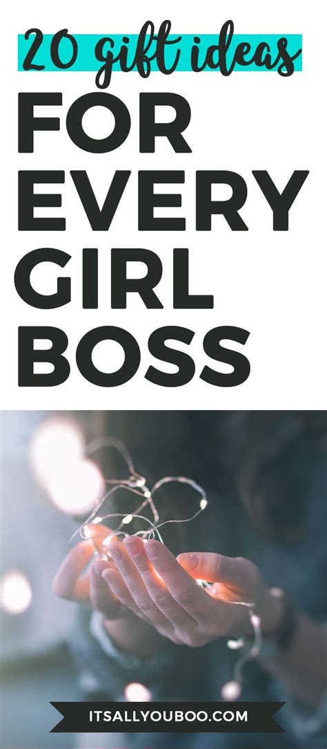 Gift Ideas For The Boss Babe In Your Life Girl Boss Gift Gifts For