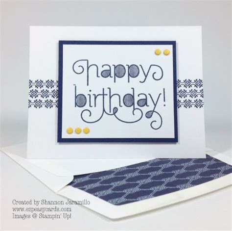 Crisp And Clean Happy Birthday Ppa211 Stampin Up 2014 Stampin Up