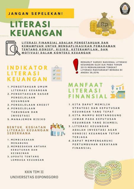 Edukatif Masyarakat Antusias Belajar Literasi Finansial Untuk Hidup