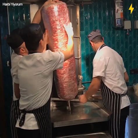 Giant Doner Kebab Meat Skewer Giant Doner Kebab Meat Skewer By