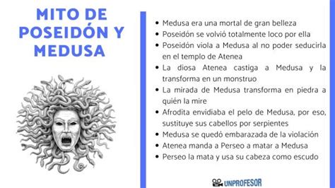 Mito de POSEIDÓN y MEDUSA resumen