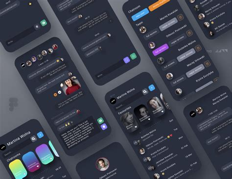 Chat App UI Kit Community Figma Community