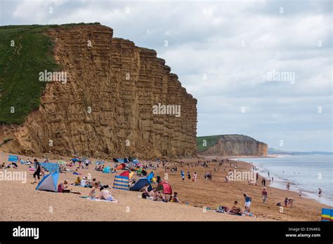 West Bay beach, Dorset Stock Photo - Alamy