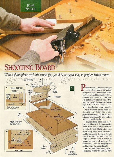 Shooting Board Plans • WoodArchivist