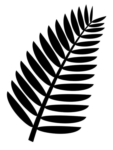 Palm Frond Clip Art Free Transparent Background This Is A More