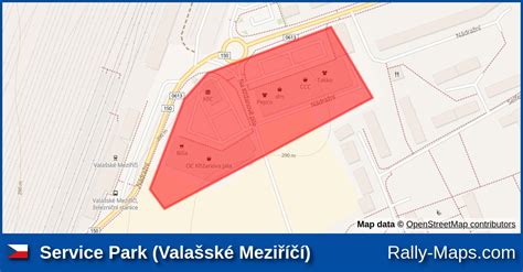 Service Park Vala Sk Mezi Stage Map Vala Sk Rally