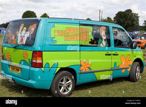 The Mystery Machine Van Stock Photo Alamy