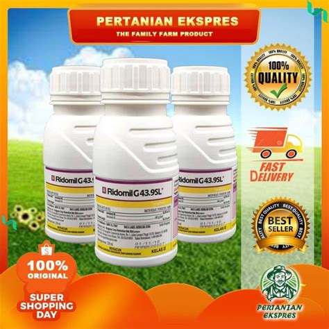 Racun Kulat Ridomil G Sl Ml Syngenta Original Lazada