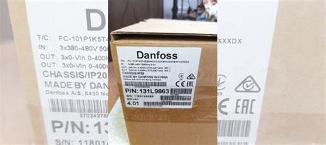 Частотный преобразователь Danfoss 131L9863 1 5 кВт купить в Москве