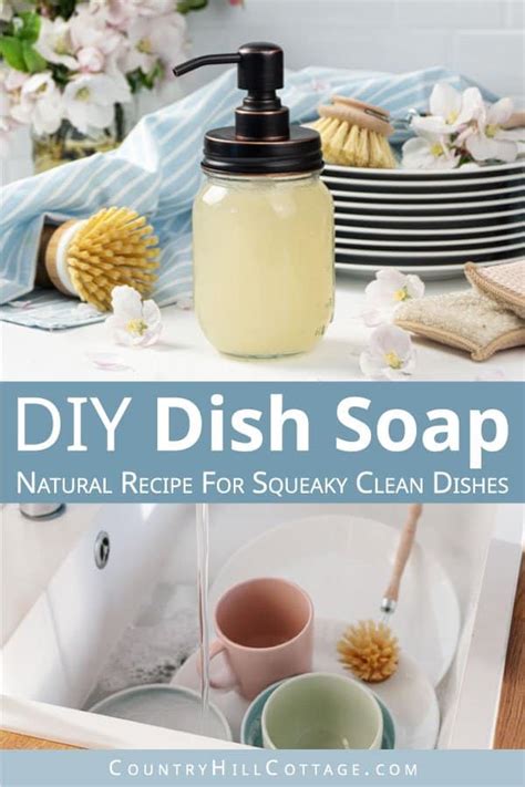 Homemade Liquid Dish Soap