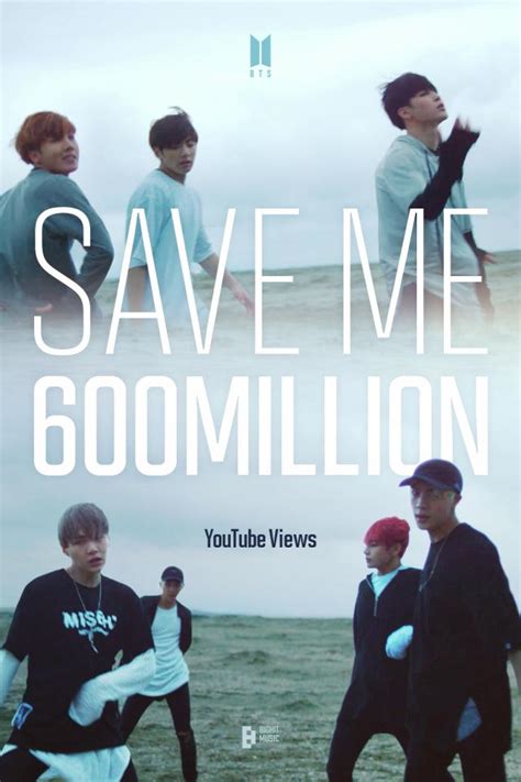 BTS’ “Save Me” MV Hits 600 Million YouTube Views