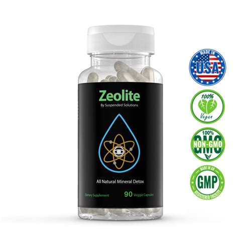 Zeolite Clinoptilolite 90 Capsules All Natural Heavy Metal | Etsy