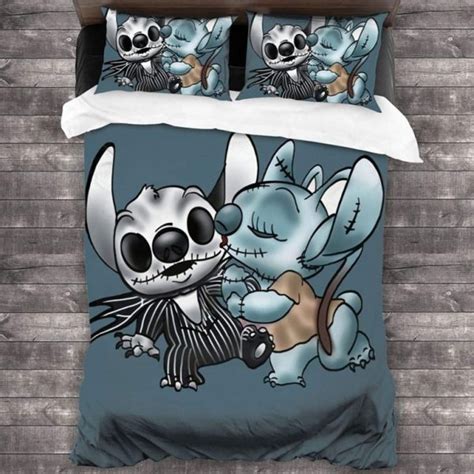 Stitch Angel Nightmare Before Xmas Bedding Set Nightmare Before