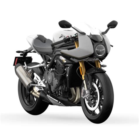 Triumph Speed Triple Rr Crystal White Storm Grey Agmshop No