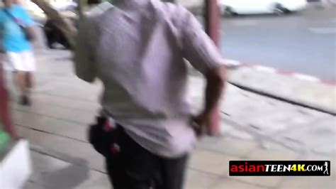 Slutty Asian Teen Is Letting A Horny Backpacker Fuck Her In This Hotel Room