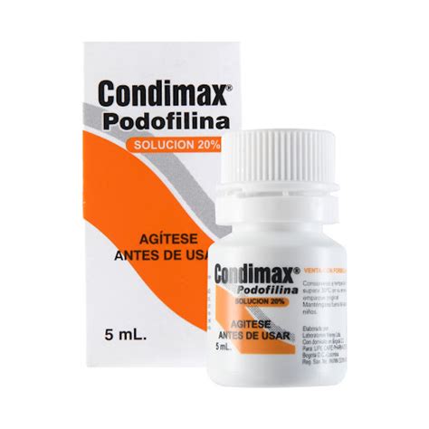 Condimax Podofilina 20 Frasco X 5 Ml