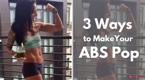 The 3 Fastest Ways To Make Your Abs POP The Betty Rocker