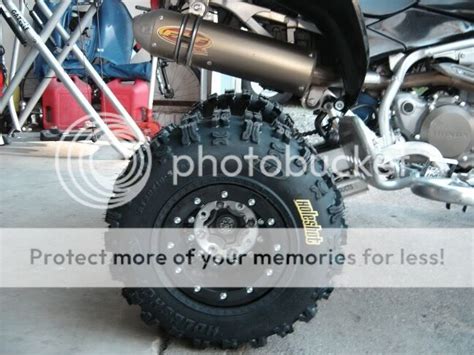 Best wheel and tire combo? - Honda TRX Forums: Honda TRX 450R Forum