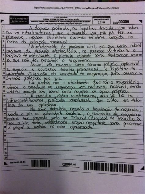 Pdf Blog Da Concurseira Dedicada Prova Discursiva Nota Banca