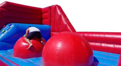 Wipeout Red Balls European Aifull Inflatables