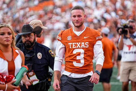 Will Texas Qb Quinn Ewers Be Healthy Ready To Play For Longhorns Vs