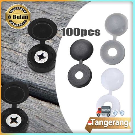 Jual 100pcs Tutup Baut Tutup Sekrup Cover Cap Penutup Kepala Paku