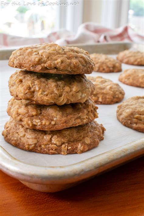 Brown Butter Oatmeal Cookies For The Love Of Cooking