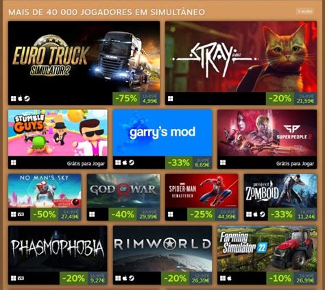 Ce sont les jeux les plus joués de 2022 sur Steam