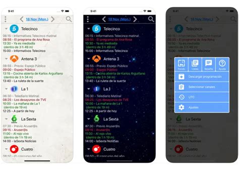 Apps para ver la programación de la tele desde iPhone