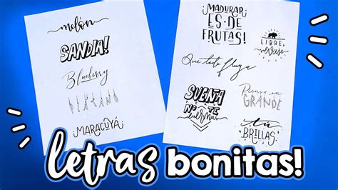 Cómo hacer letras bonitas PARTE 8 Barbs Arenas Art YouTube