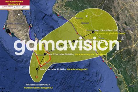 Huracán Norma Tocará Tierra En Los Cabos Baja California Sur