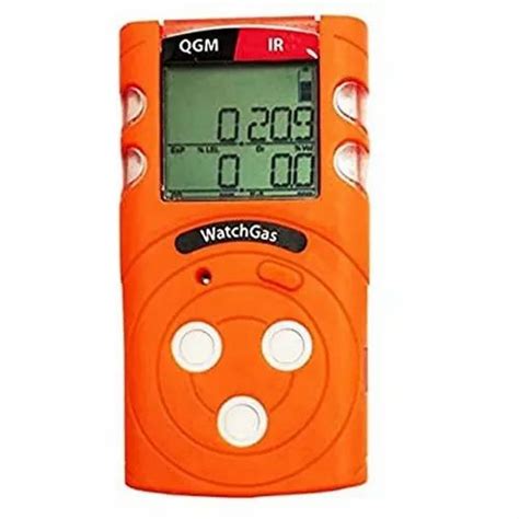 Multi Gas Detector Co H2s Lel O2 Of Watchgas Qgm Ir With Iecex Peso And Atex Csa Ul Approvals At