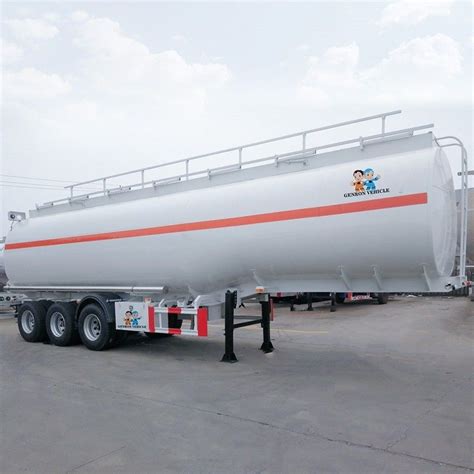 40 60T Petroleum Tanker Trailer 3 Axles Oil Tanker Truck Trailer Vehicle