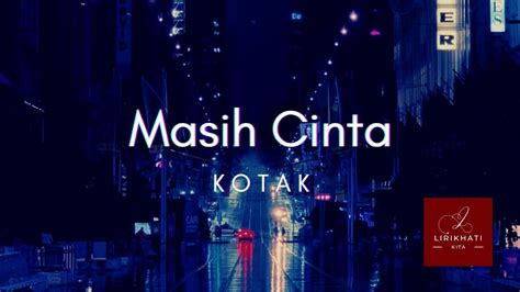 Masih Cinta Kotak Lirik Cover By Mitty Zasia Youtube