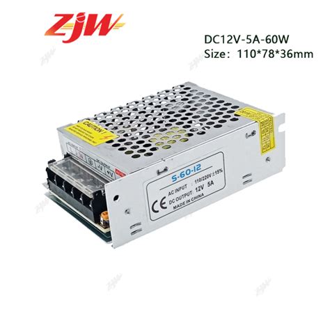 Zjw 12v 5a 10a 20a 30a Centralized Power Supply 12v Power Adapt Ac To Dc For Led Sign Cctv