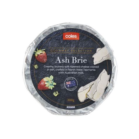 Buy Coles Ash Brie 200g Coles