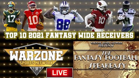 Fantasy Football Speakeasy Top Fantasy Wide Receivers Youtube