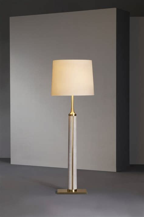 Demi Monde Floor Lamp Natural Speckle Shagreen R Hughes