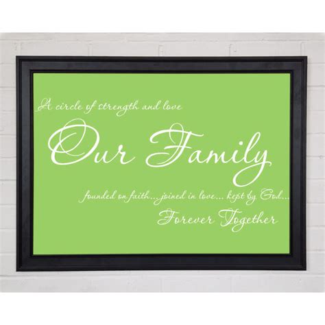 Happy Larry Familie Zitat Unsere Familie Zusammen F R Immer Lime Green