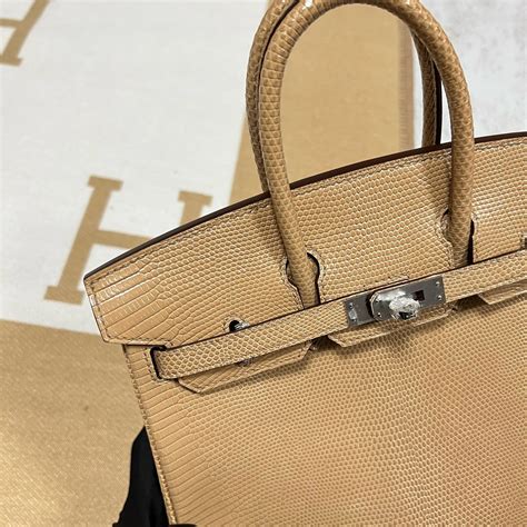 Hermes Birkin M Chai Lizard Qatar Kuwait