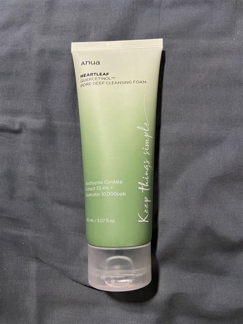 Anua Heartleaf Quercetinol Pore Deep Cleansing Foam Beauty Personal