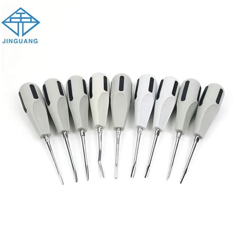 Pcs Set Dental Elevator Stainless Steel Luxating Lift Elevator Teeth