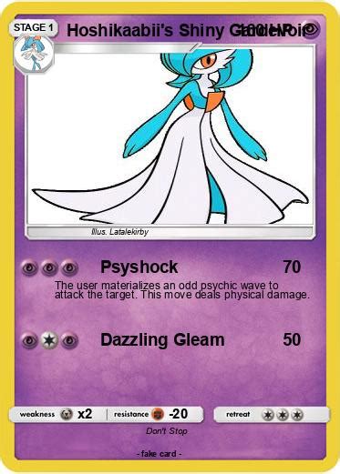 Hoshikaabii S Shiny Gardevoir Card The Final Fantasy Of Movie Legend