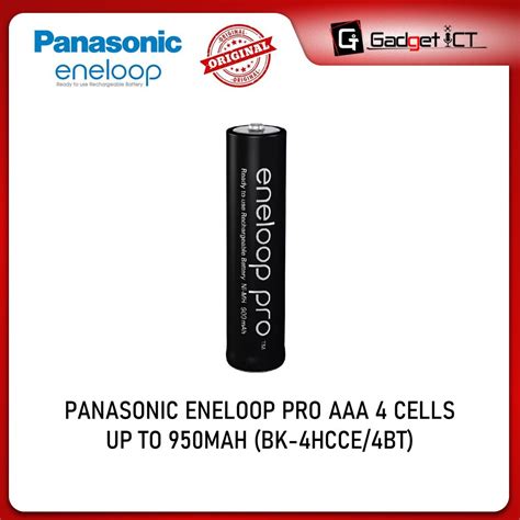 Panasonic Eneloop Pro Aaa Cells Up To Mah Bk Hcce Bt Shopee