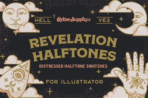 Revelation Halftones For Illustrator Design Cuts