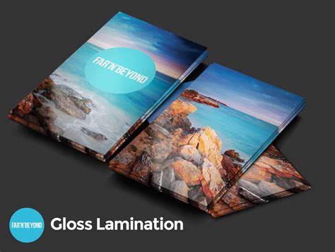 Matt vs Gloss Lamination - Printed Solutions | Far'n'Beyond