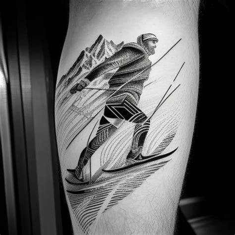 56 Ski Tattoo Ideas TattooClue