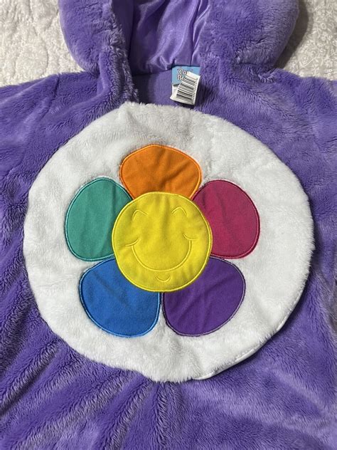 Care Bears Purple Harmony Bear Costume One Piece Soft… - Gem