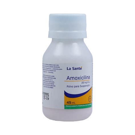 Amoxicilina 250mg Suspension Oral Cruz Verde