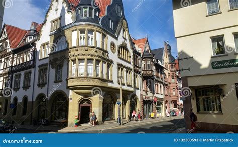 Traditional German Architecture Editorial Stock Photo - Image of river ...